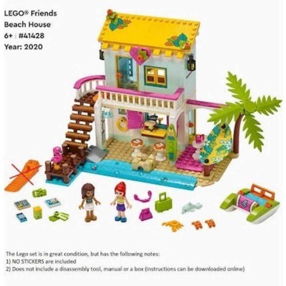 Lego‎ Friends Beach House 41428 Collectible